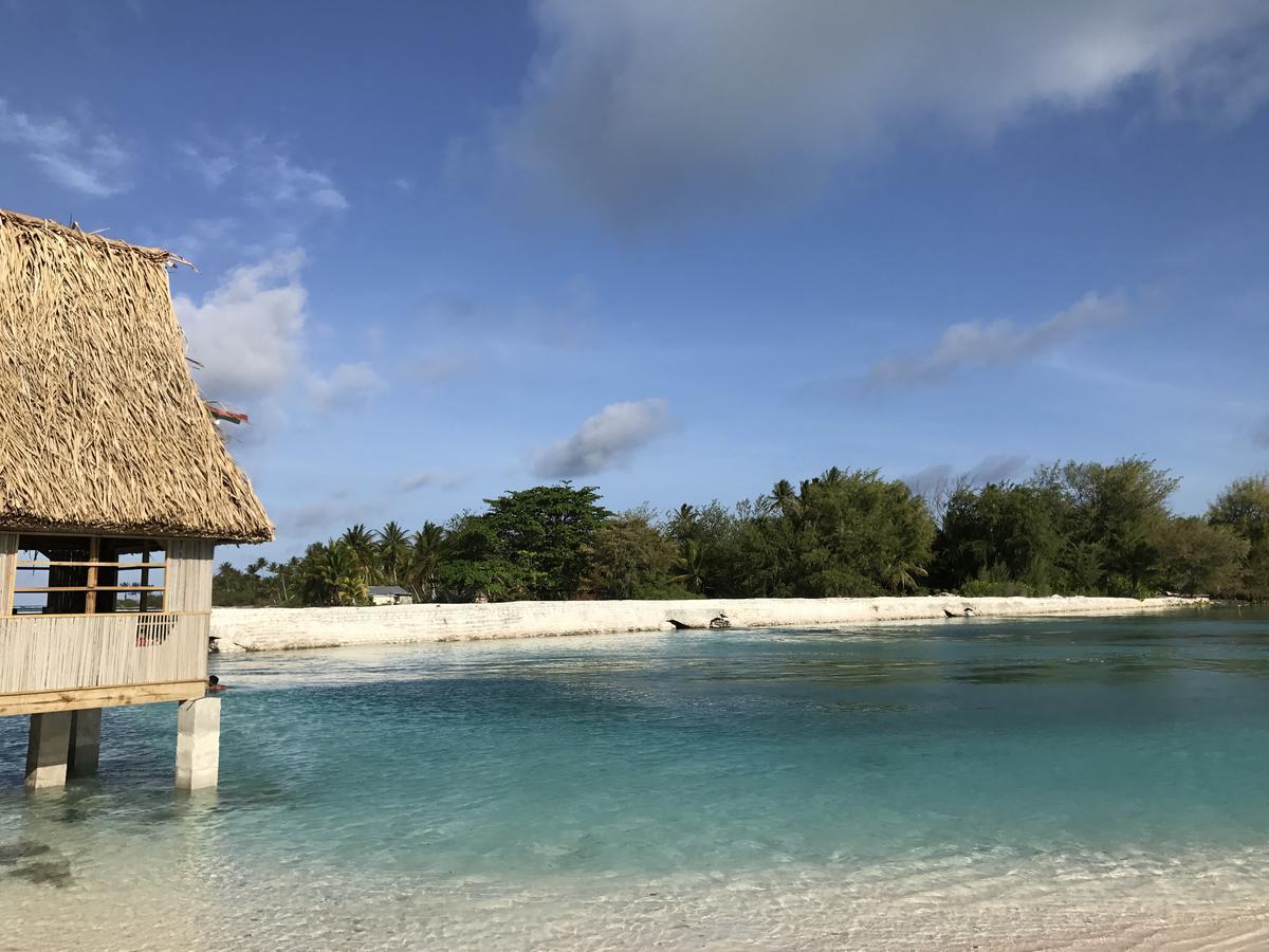 Abemama Green Eco Hotel Kiribati Kariatebike Exteriör bild