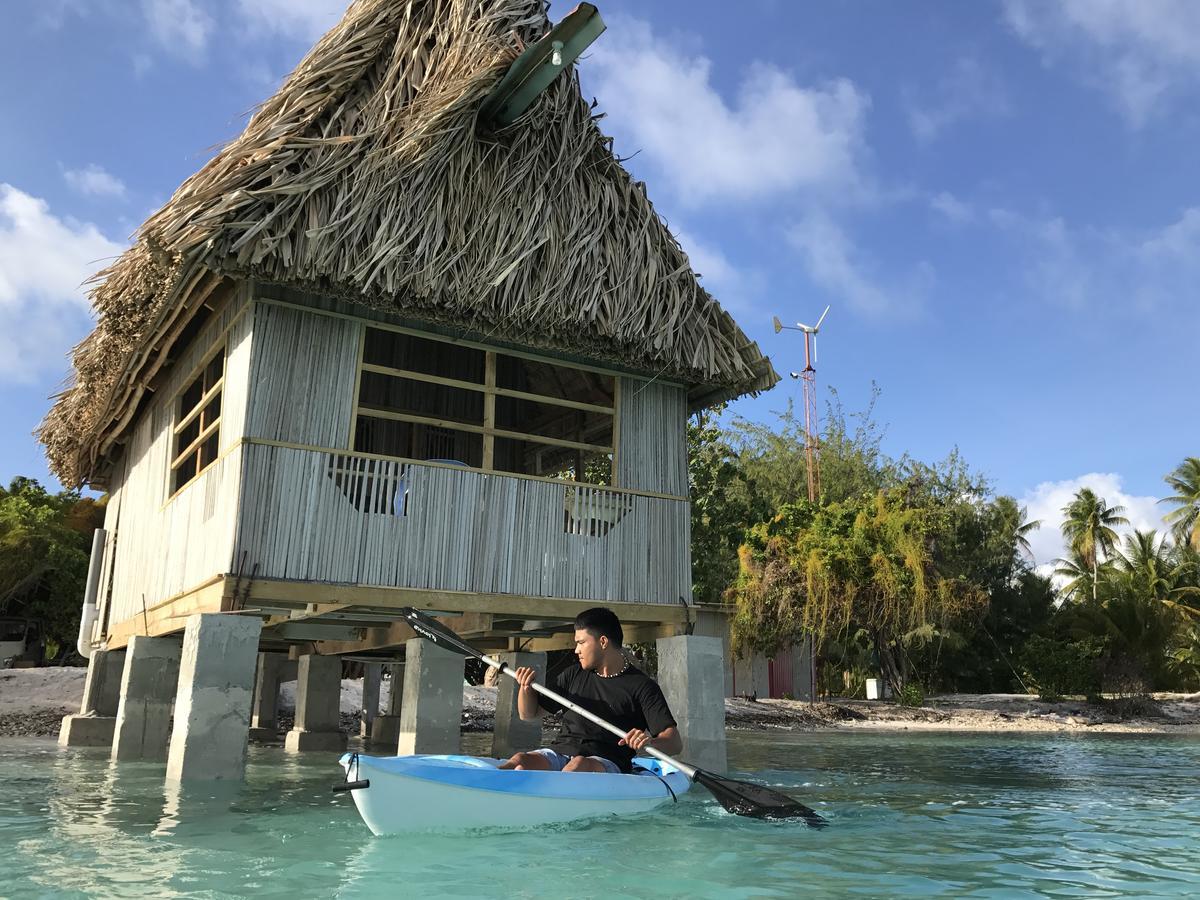 Abemama Green Eco Hotel Kiribati Kariatebike Exteriör bild